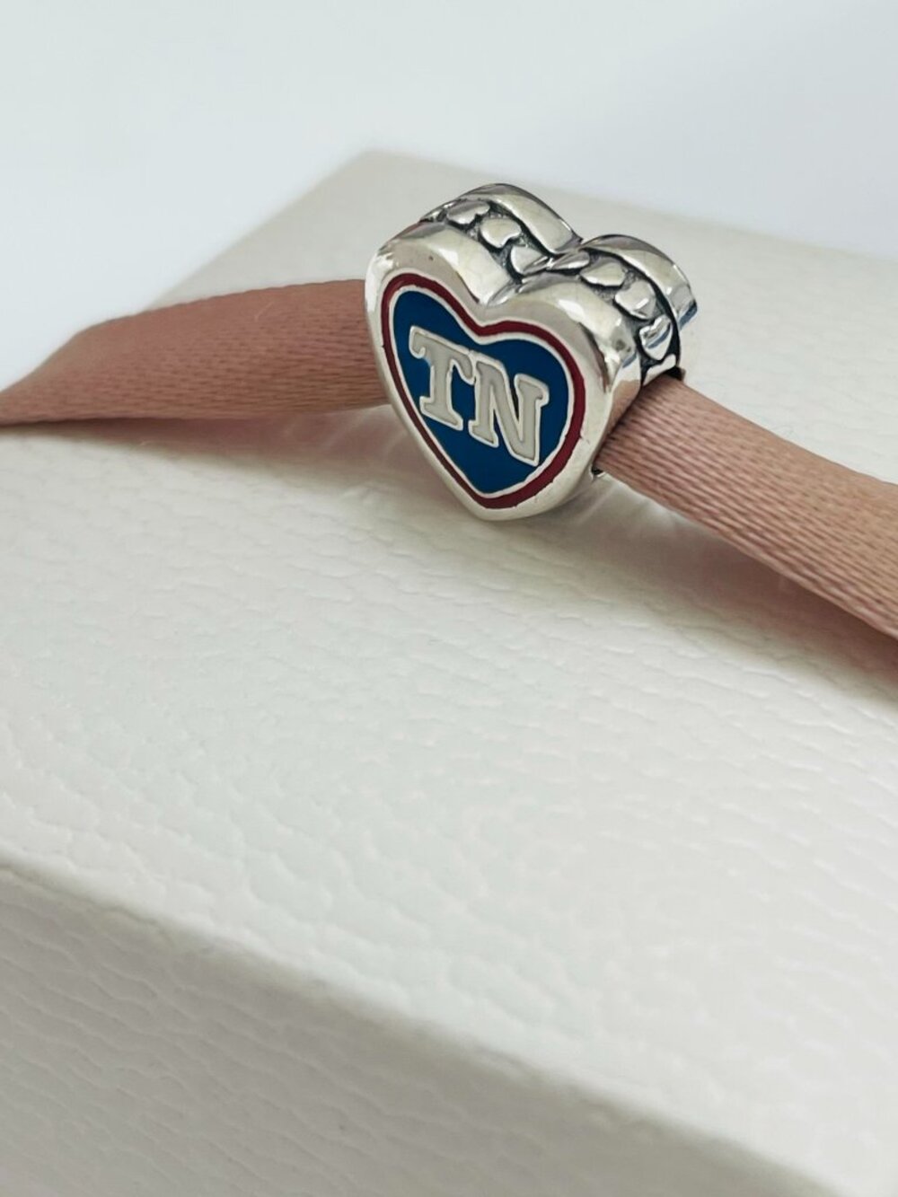 Pandora Tennessee Heart Charm